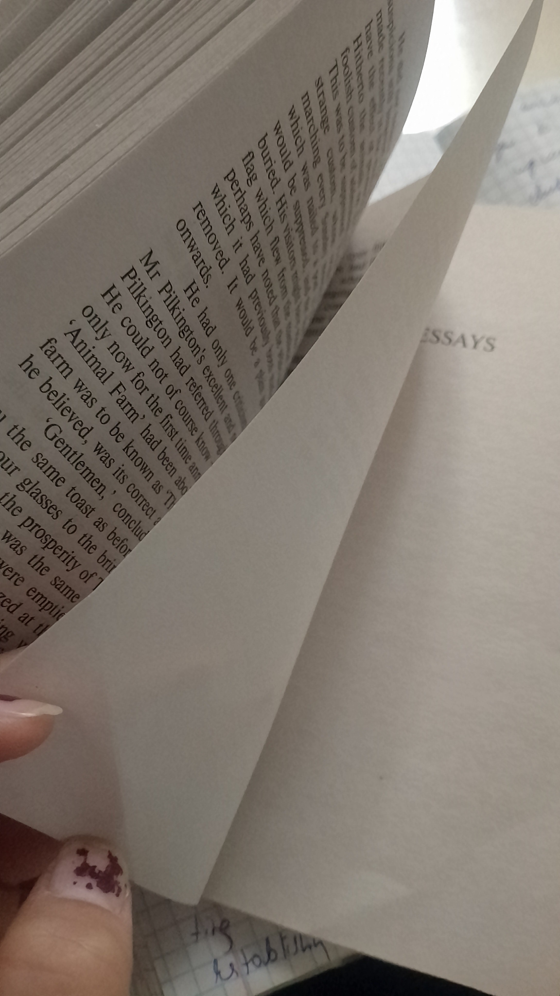 Animal farm. Essays. George Orwell