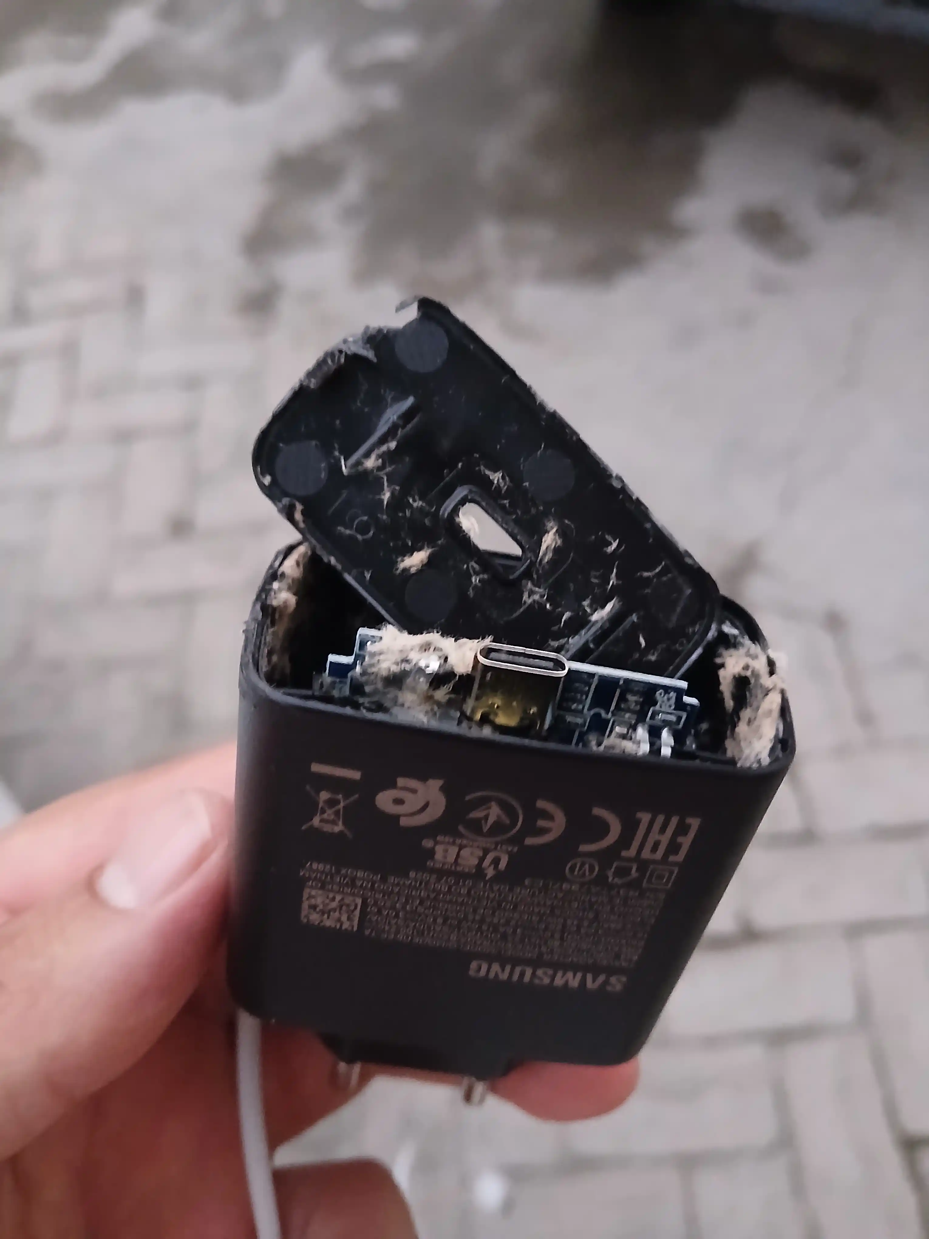 Быстрая зарядка, сетевое зарядное устройство Samsung Travel Adapter 45 Вт, с кабелем Type-C