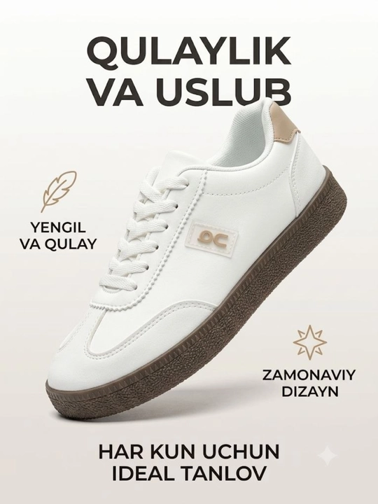 Ayollar krossovkasi, ayollar uchun qulay krossovkalar, kundalik poyabzal, sport poyabzali