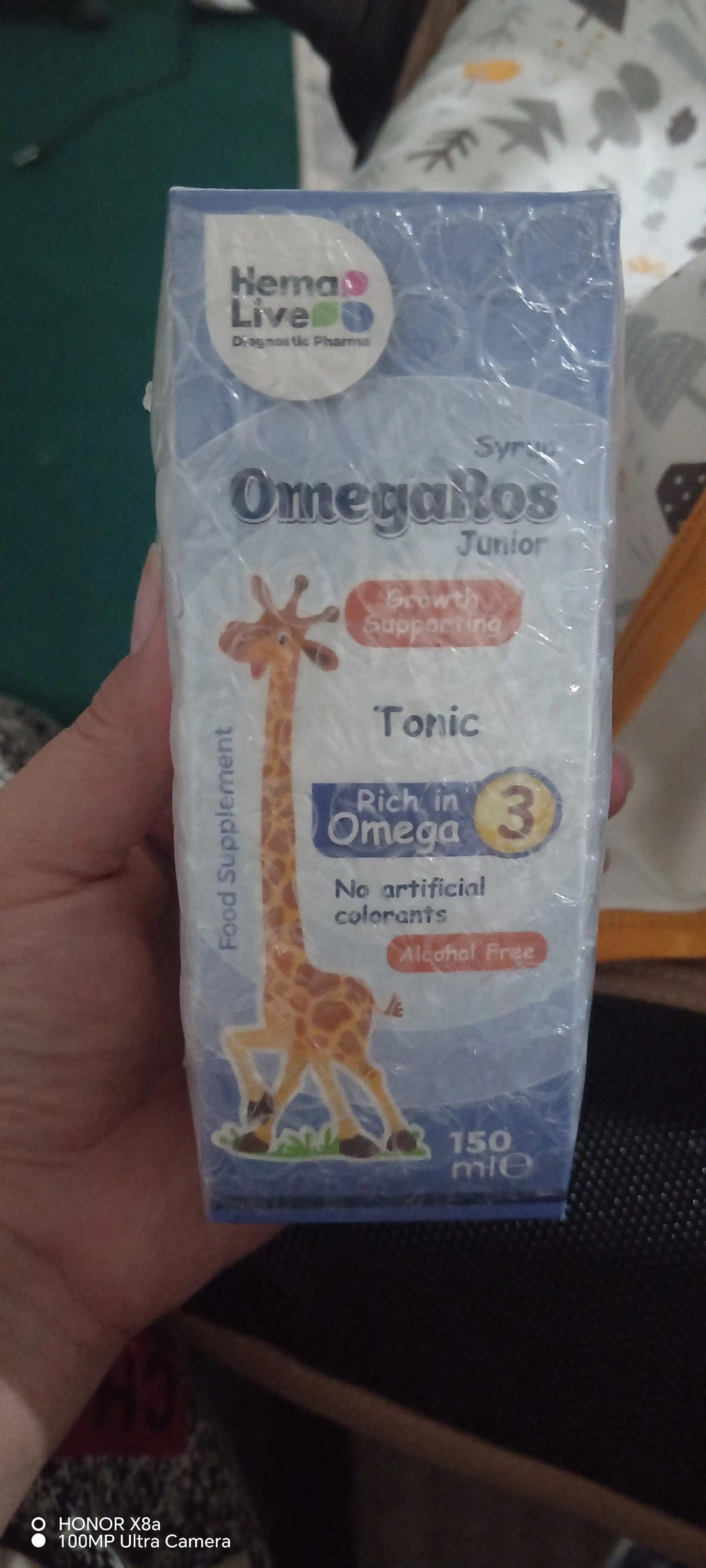 OmegaRos siropi, omega 3 bolalar uchun, bolalar uchun vitaminlar, bolalar vitamini, Halol