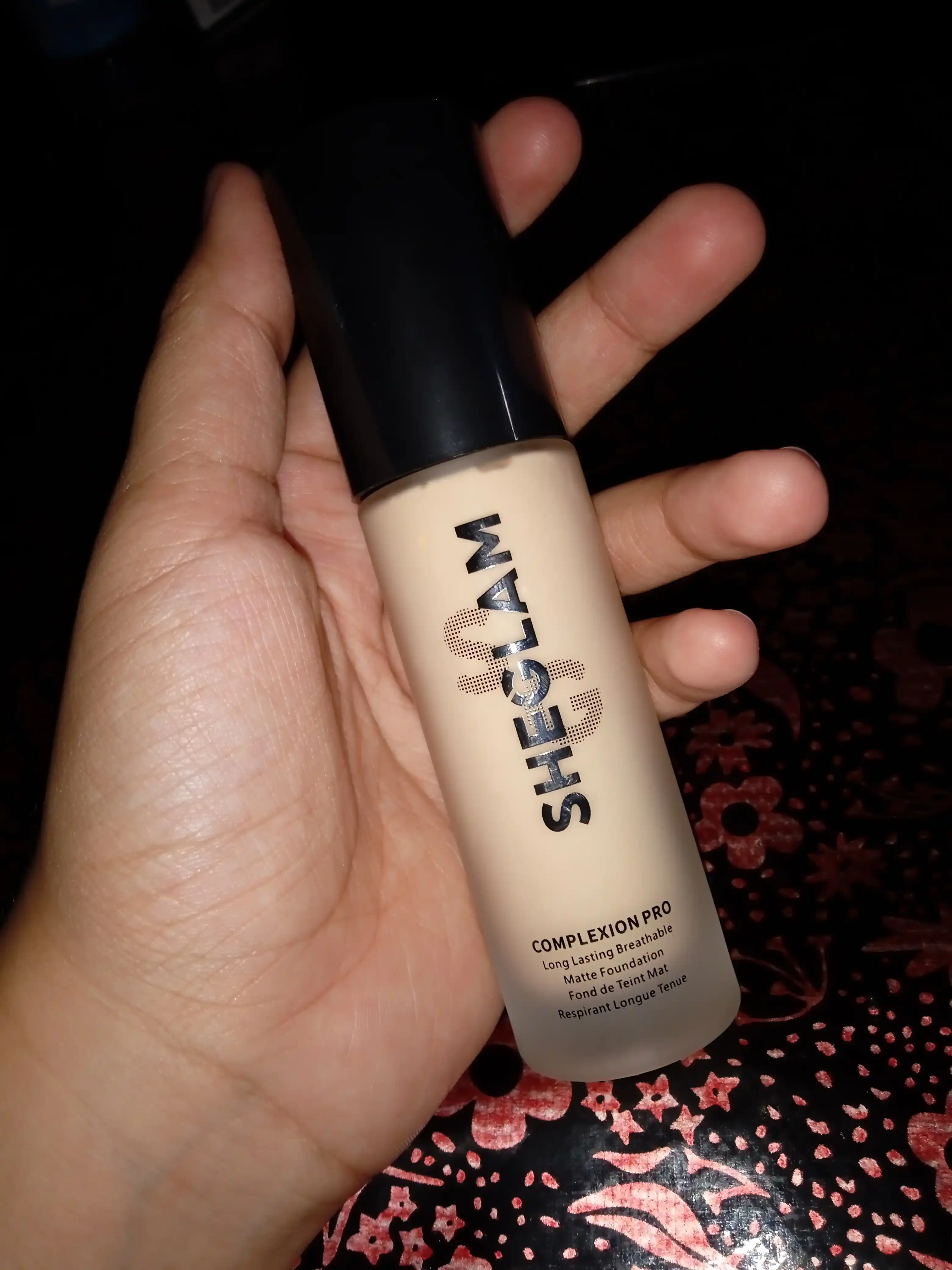 SHEGLAM poydevori, yuz terisi uchun bo'yanish bazasi, tabiiy mat ohang, 35 ml