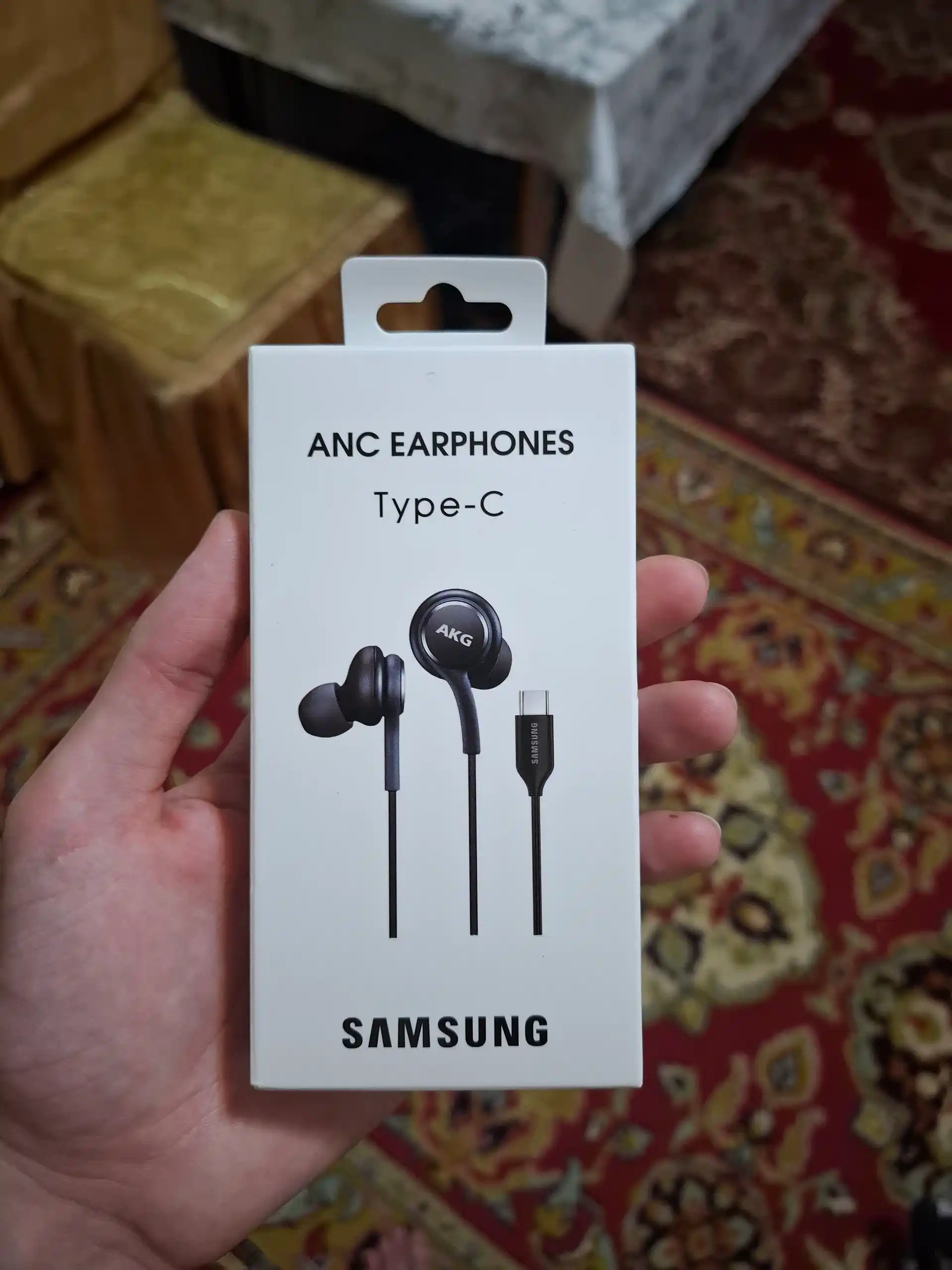 Проводные наушники Samsung AKG с микрофоном, Type-C