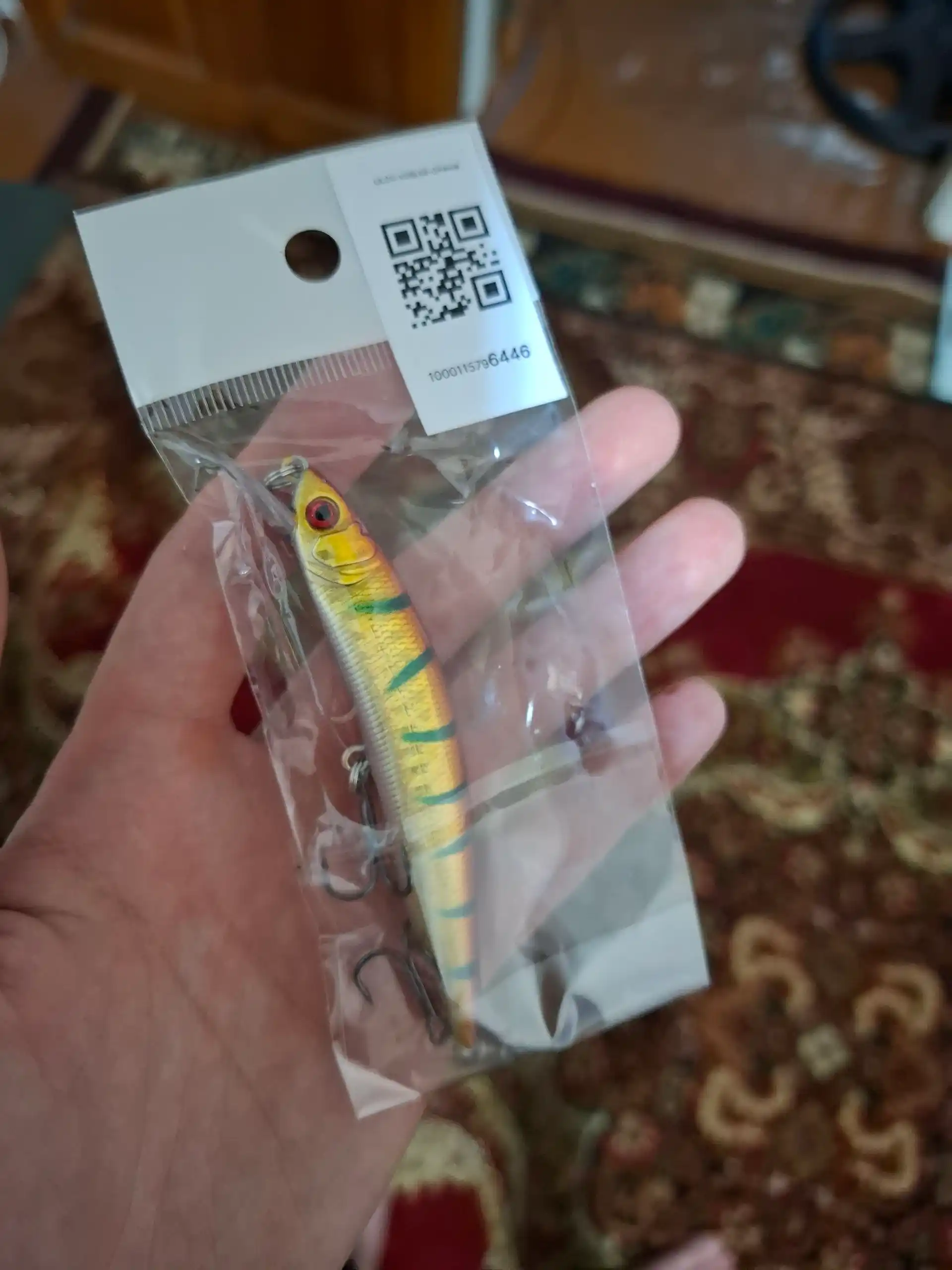 Vobler minnow 10 sm, 8 g - cho‘rtanbaliq, sudak va okun tutish uchun suzuvchi baliq ovlash