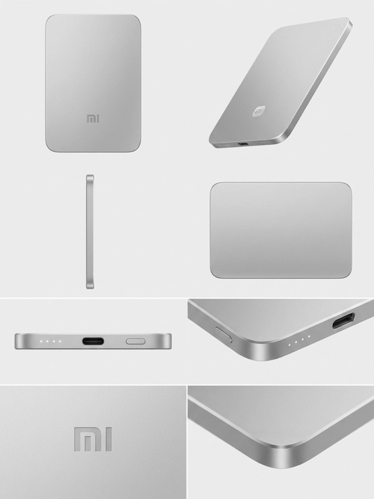 Xiaomi brendining tashqi akkumulyatorlari — UltraThin 5000 (Magnetic), 20000 va 10000 67W