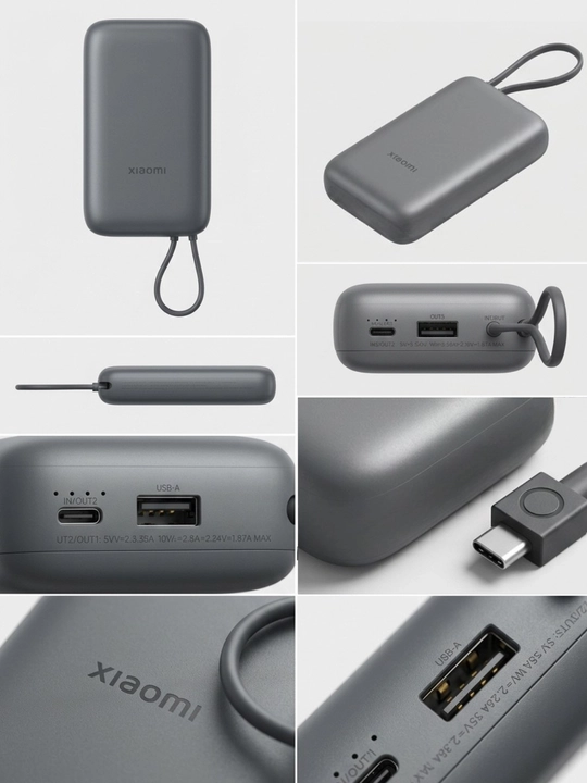 Xiaomi brendining tashqi akkumulyatorlari — UltraThin 5000 (Magnetic), 20000 va 10000 67W
