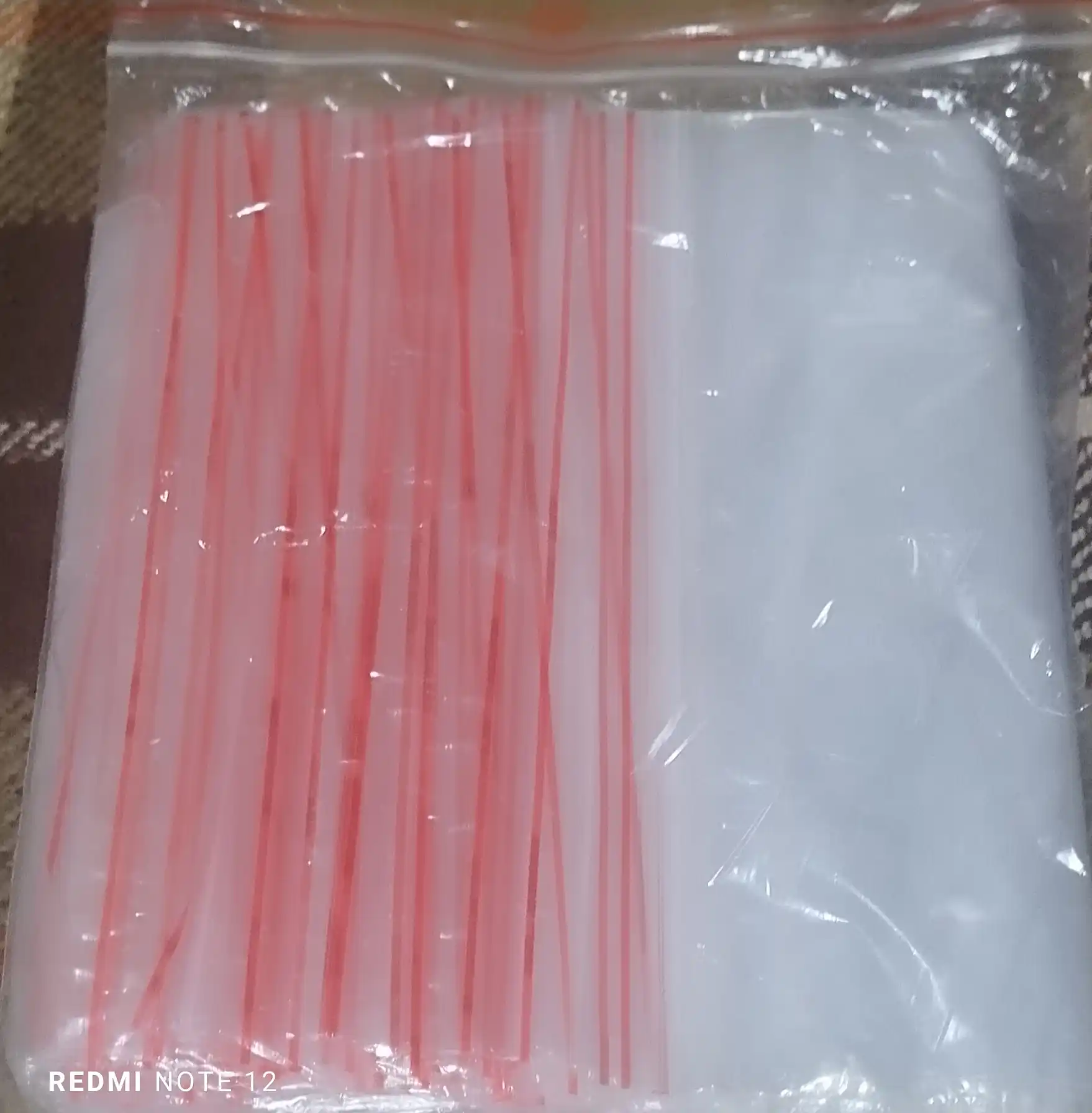 Zip-lock paket 100 dona, oziq-ovqat va buyumlar uchun