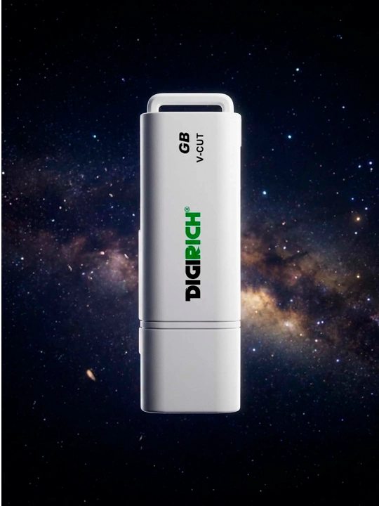 Флешка Digirich USB 2.0 пластиковая, 4/8/16/32/64ГБ