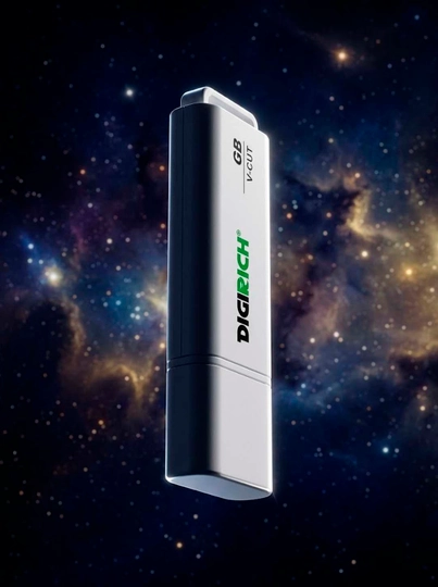 Флешка Digirich USB 2.0 пластиковая, 4/8/16/32/64ГБ