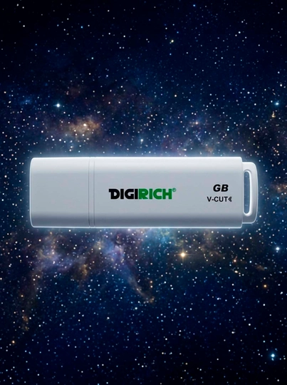 Флешка Digirich USB 2.0 пластиковая, 4/8/16/32/64ГБ