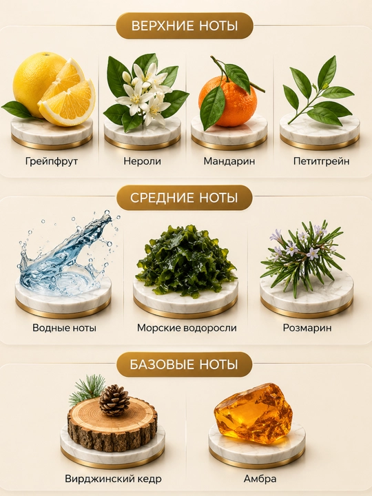 Aqva Marine Bvlgari для мужчин extrait de parfum по мотивам 30 мл