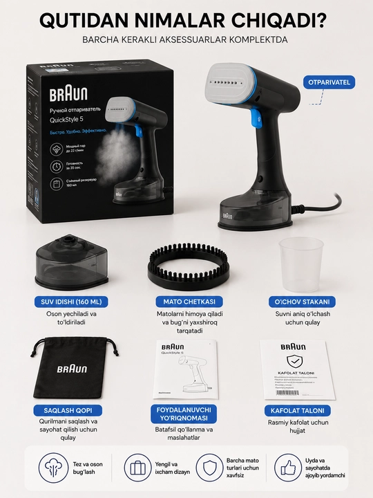 Braun QuickStyle 5 GS5031BL