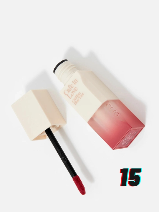 Clio Chiffon Blur Tint, baxmal lab bo'yog'i, ton 13 14 15