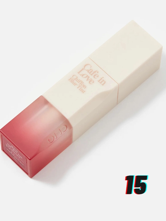Clio Chiffon Blur Tint, baxmal lab bo'yog'i, ton 13 14 15