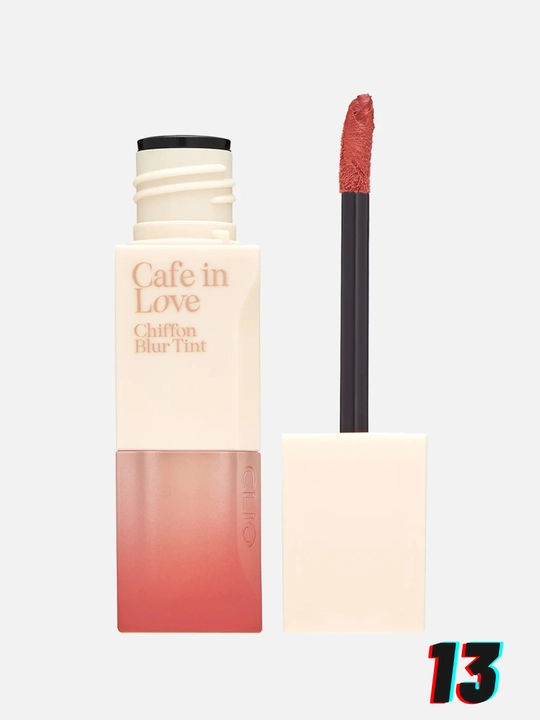 Clio Chiffon Blur Tint, baxmal lab bo'yog'i, ton 13 14 15