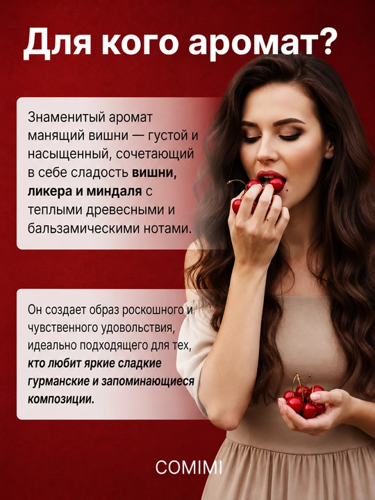 Tana va soch uchun xushbo‘y mist My Lost Cherry Comimi, 100 ml