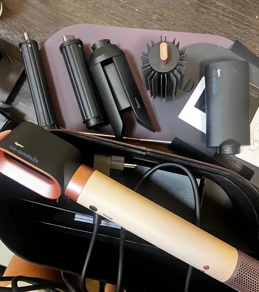 Professional DYSON Airwrap Coanda 2x, 6 ta 1 da, 1700 Vt quvvatli fen-stayleri