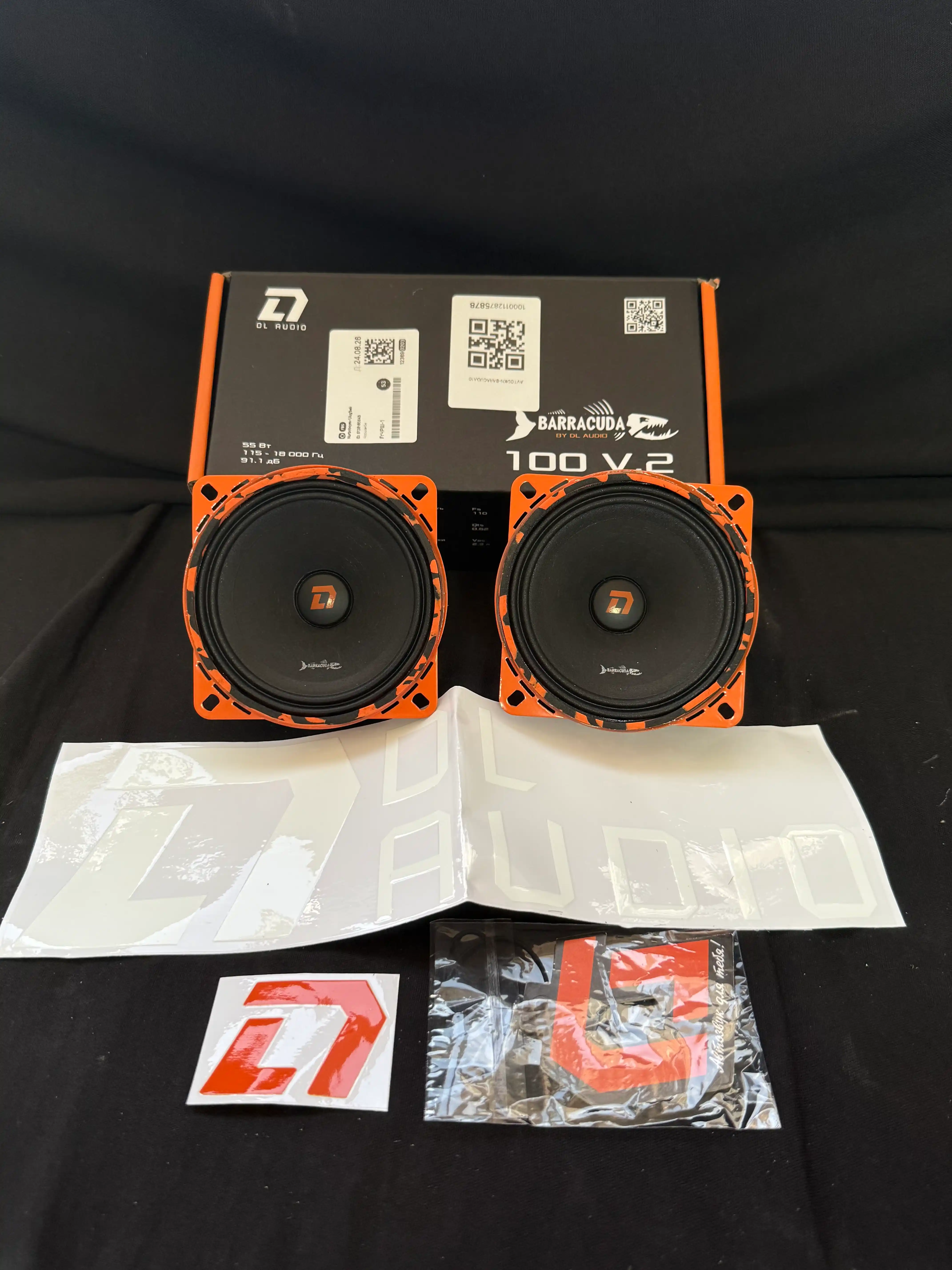 Автомобильные динамики DL Audio Barracuda 100 V.2 (10 см, 55 Вт)