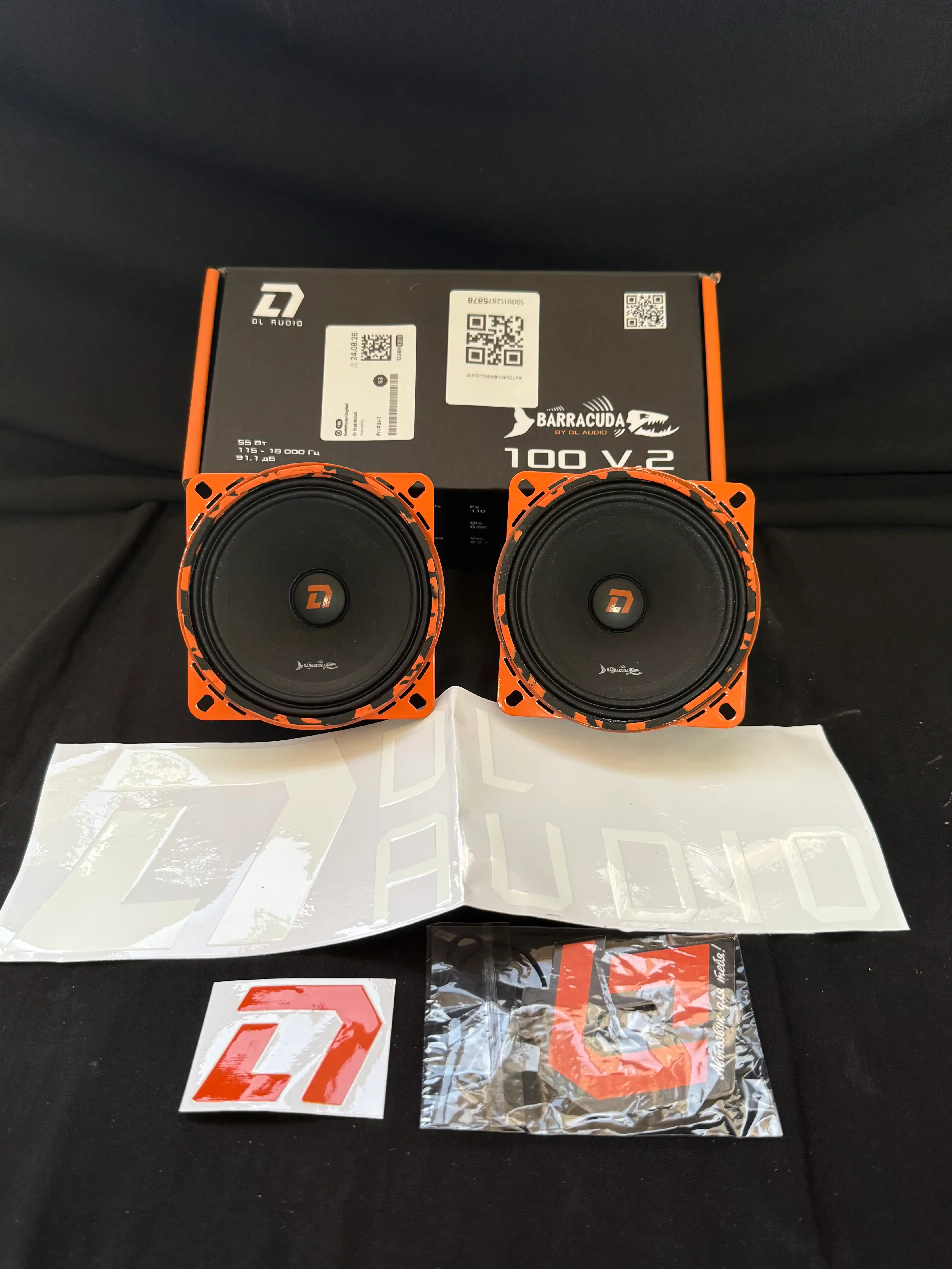 Автомобильные динамики DL Audio Barracuda 100 V.2 (10 см, 55 Вт)