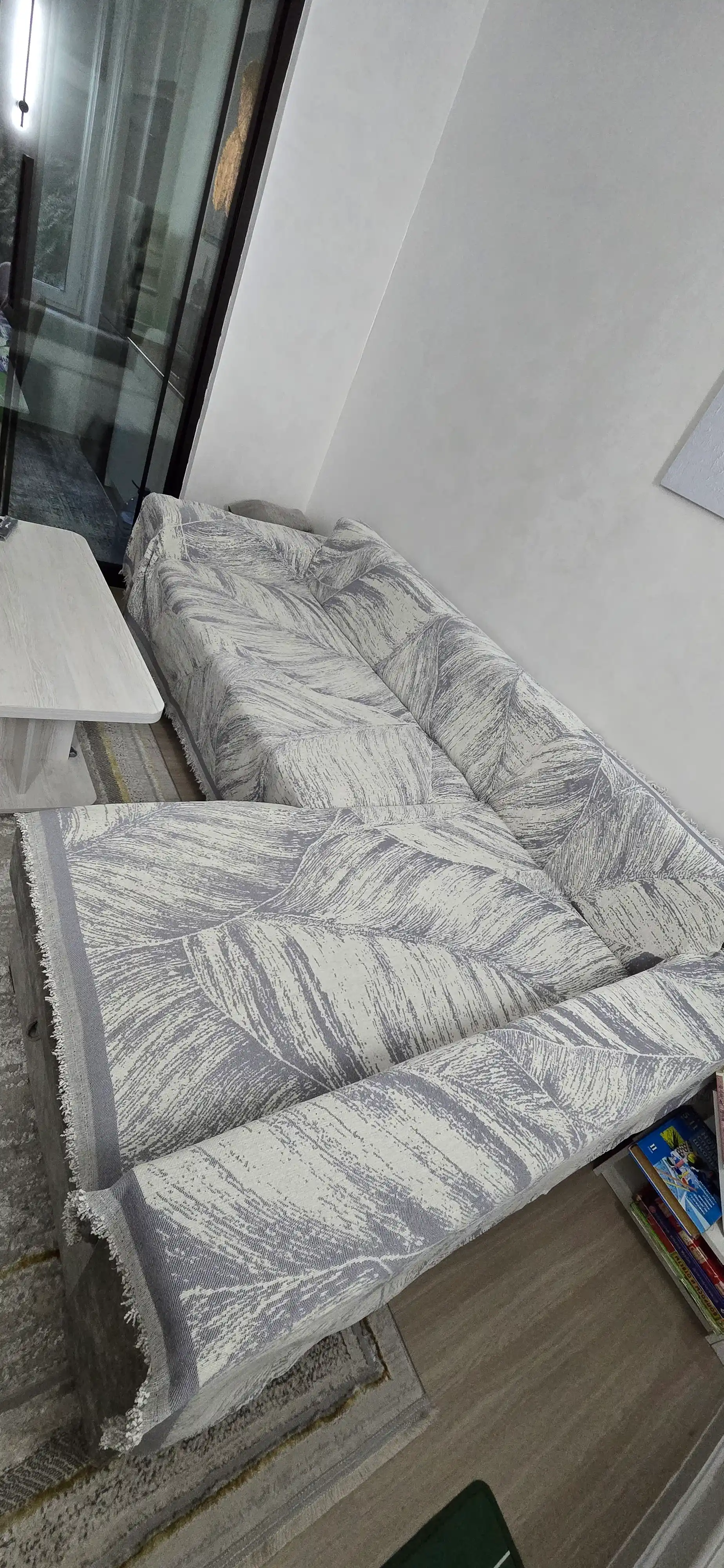 Divan va kreslo uchun universal g'ilof, nakidka, pled, 180 * 180, 180 * 300 sm