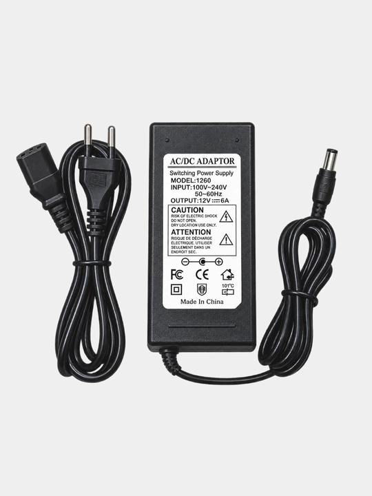 Блок питания 12V — 1A / 2A / 3A / 5A / 6A / 8A - 