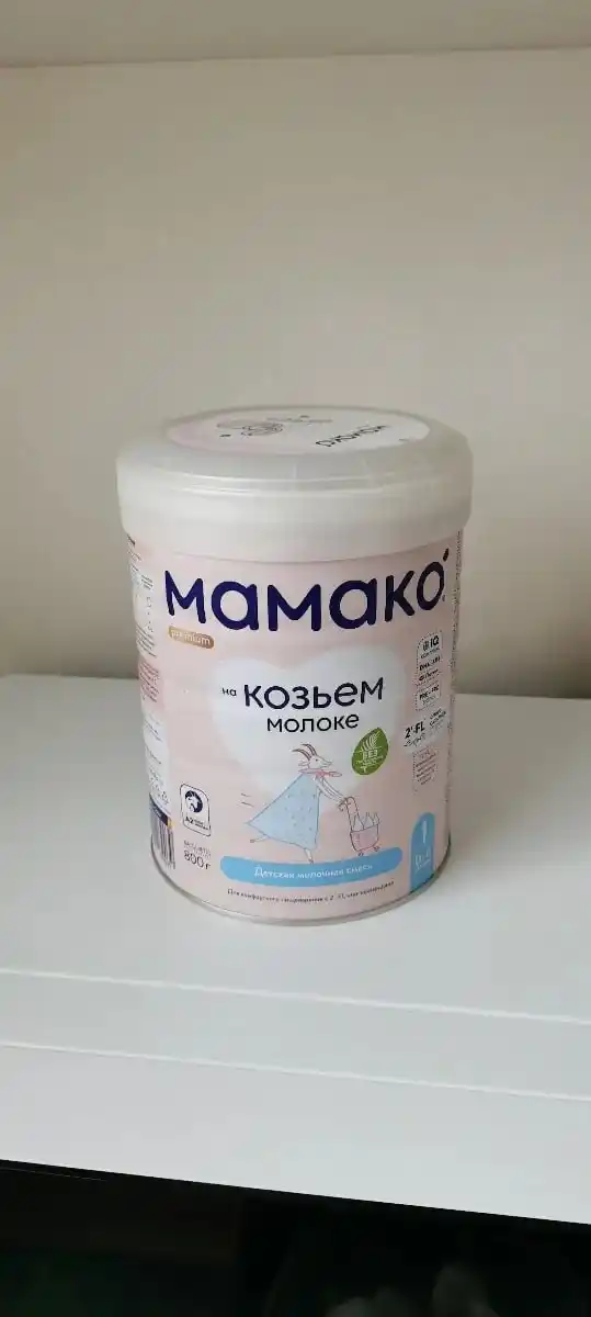 Echki sutidagi bolalar aralashmasi MAMAKO Premium 1  400/ 800 g 0-6 oy