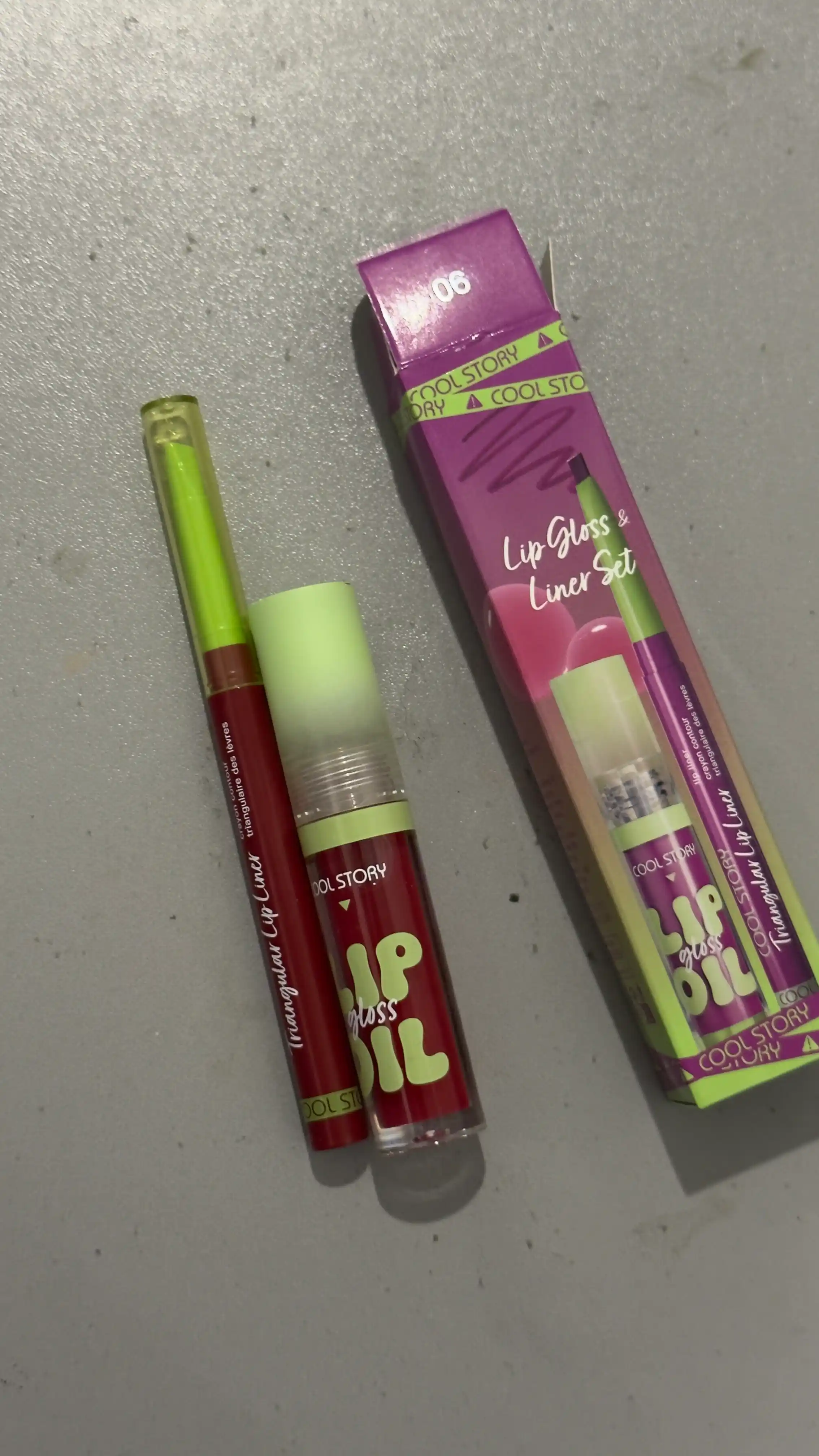 Блеск и карандаш для губ, набор для губ, Lip Gloss, тинт, помада