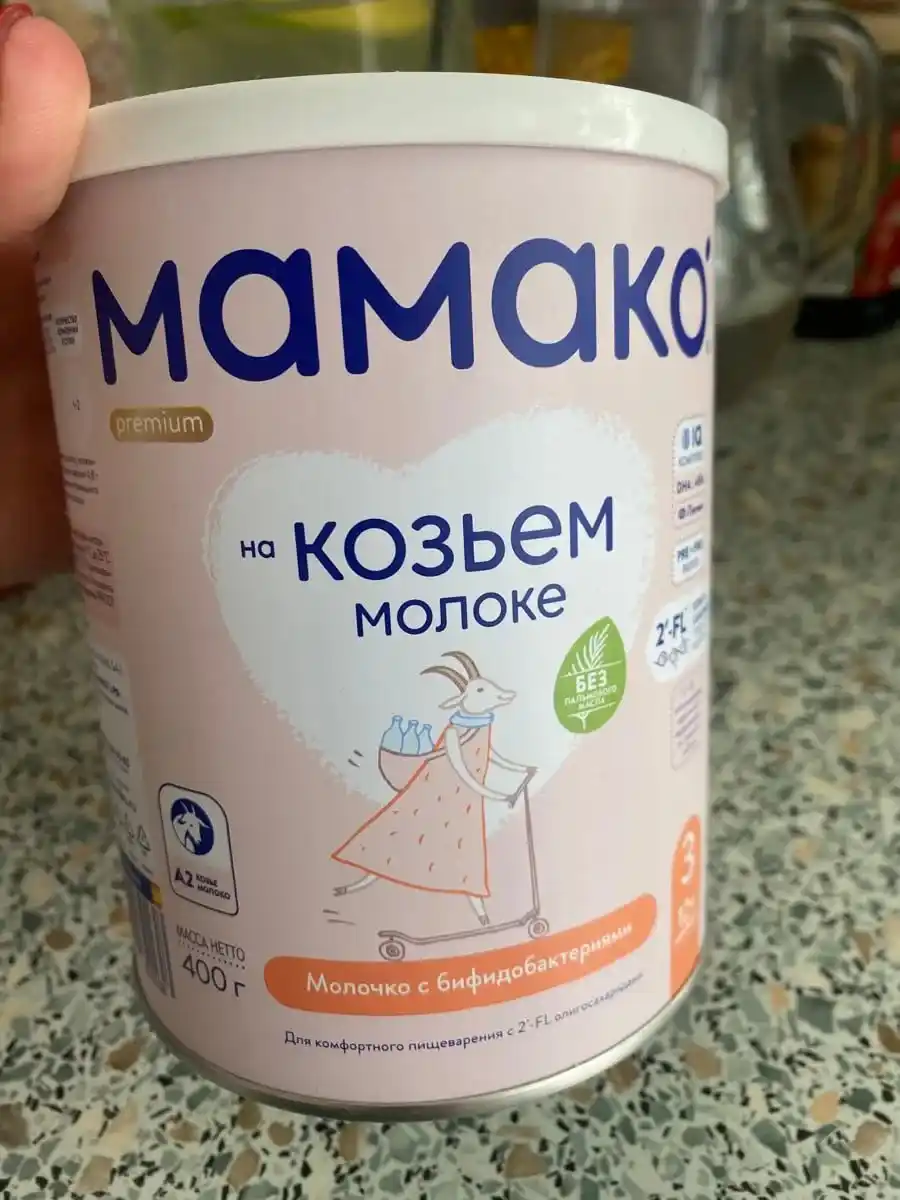 Детская смесь MAMAKO Premium 3 на козьем молоке 400/800 г 12+ мес
