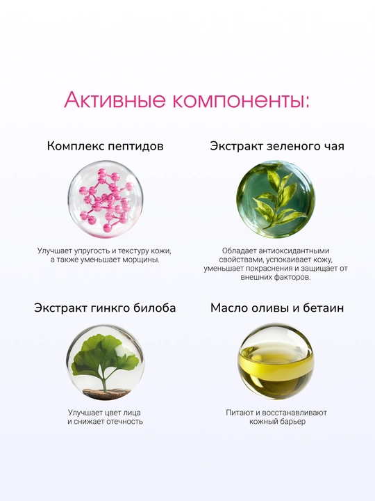 LABA Peptide tiklovchi yuz kremi, 50 ml