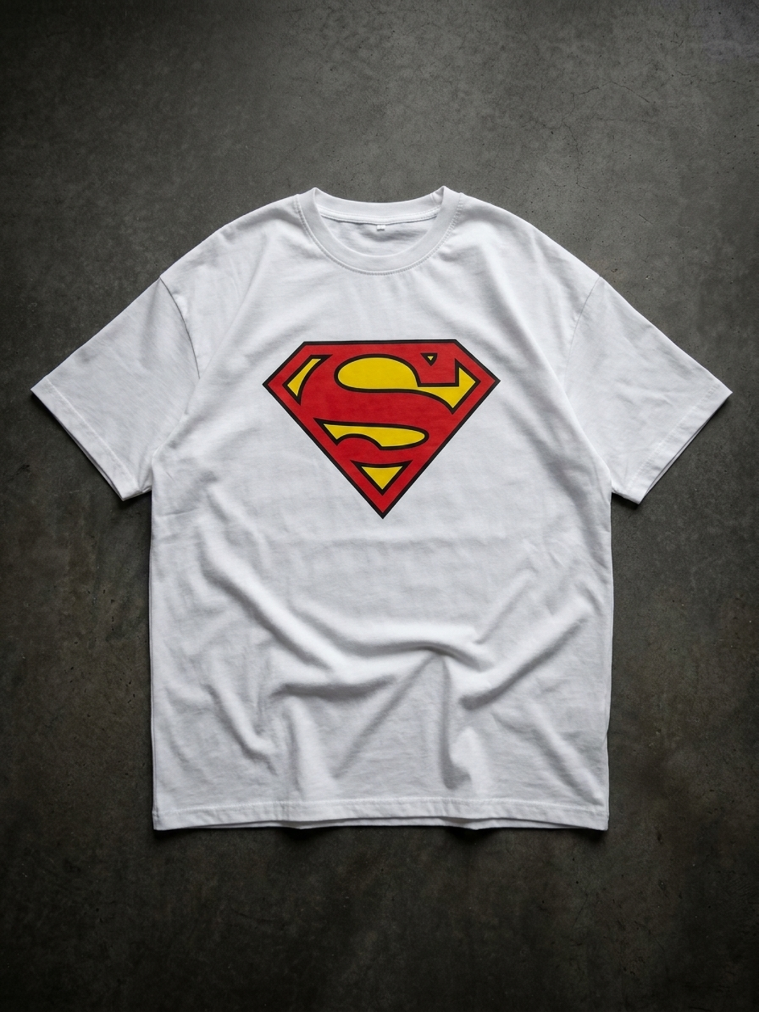 Erkaklar va ayollar uchun Superman futbolkasi, bahor-yoz mavsumi uchun - 