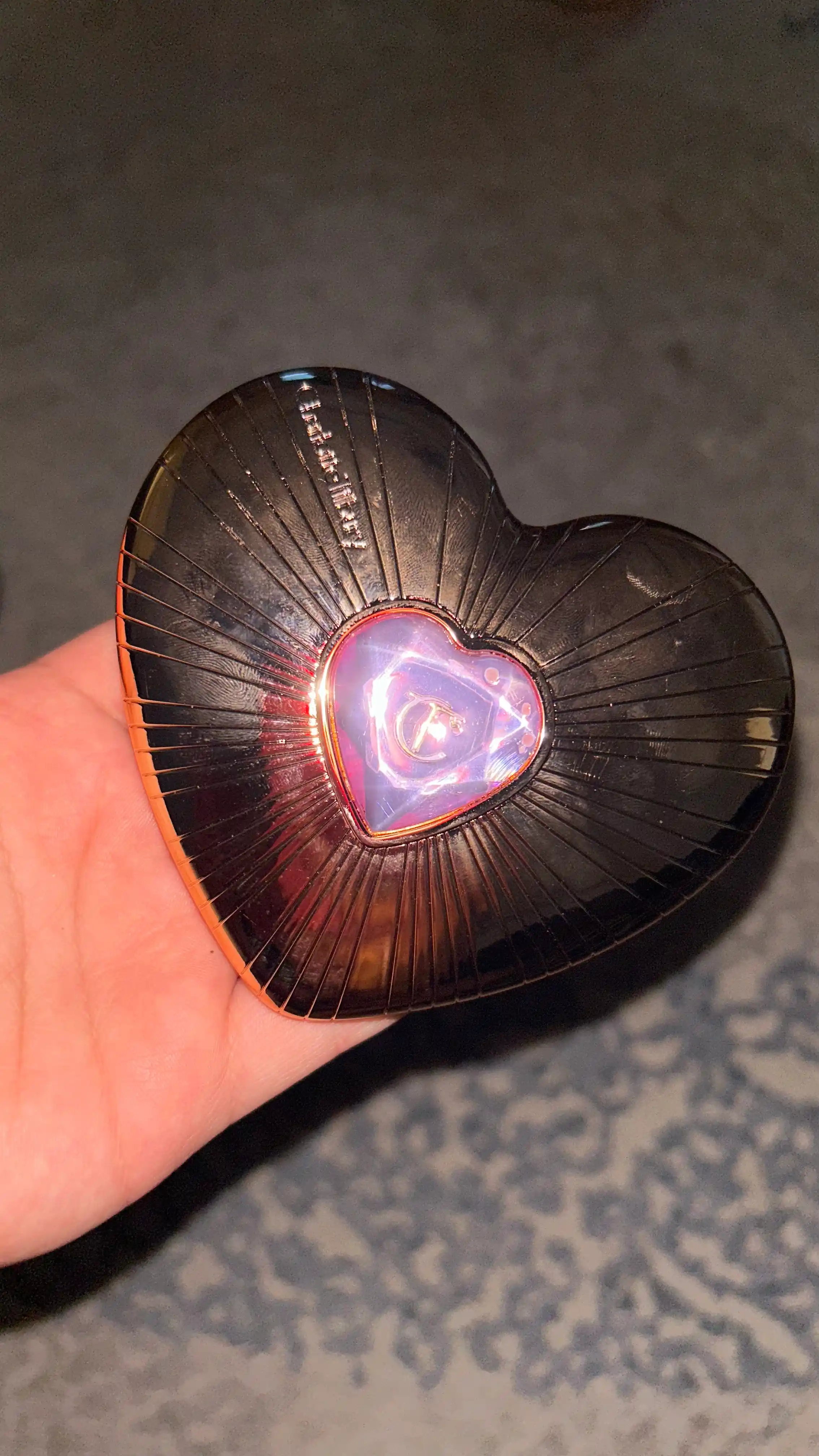 Charlotte Tilbury Pillow Talk Qusursiz shaftoli palitrasi 2-in-1 ixcham