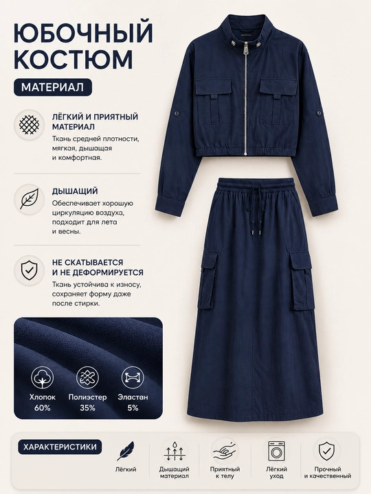 Женская одежда, двойка для девушек, костюм с юбкой, корейский стиль