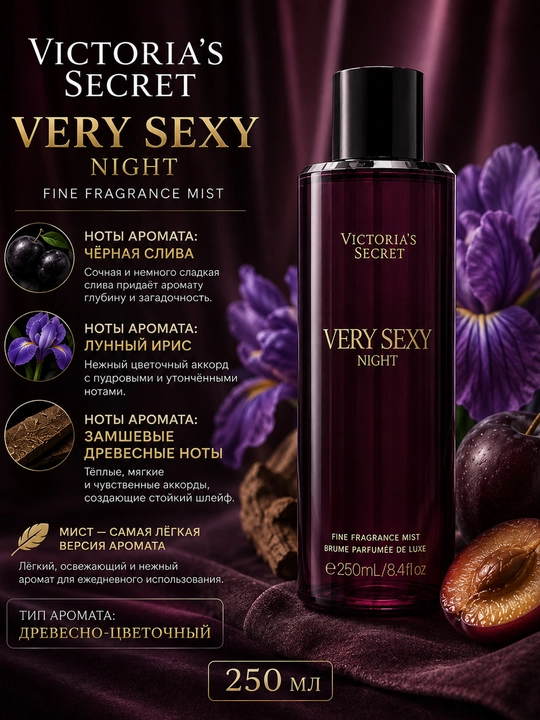 Парфюмированный спрей-мист для тела Victoria Secret, аромат для тела