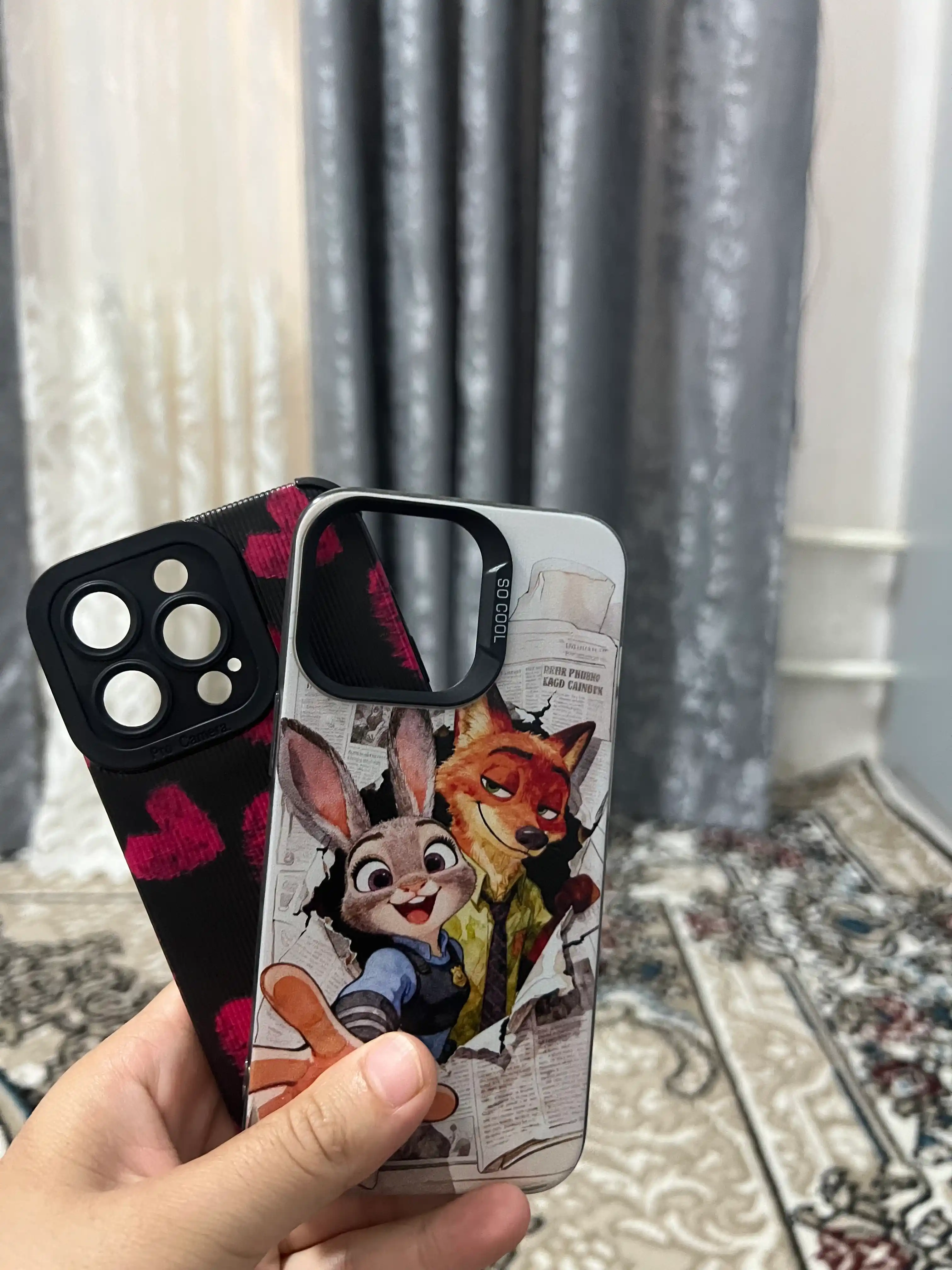 IPhone 11, 12, 13, 14, 15, 16, 17 Pro Max g‘ilofi - silikon himoya g‘ilofi
