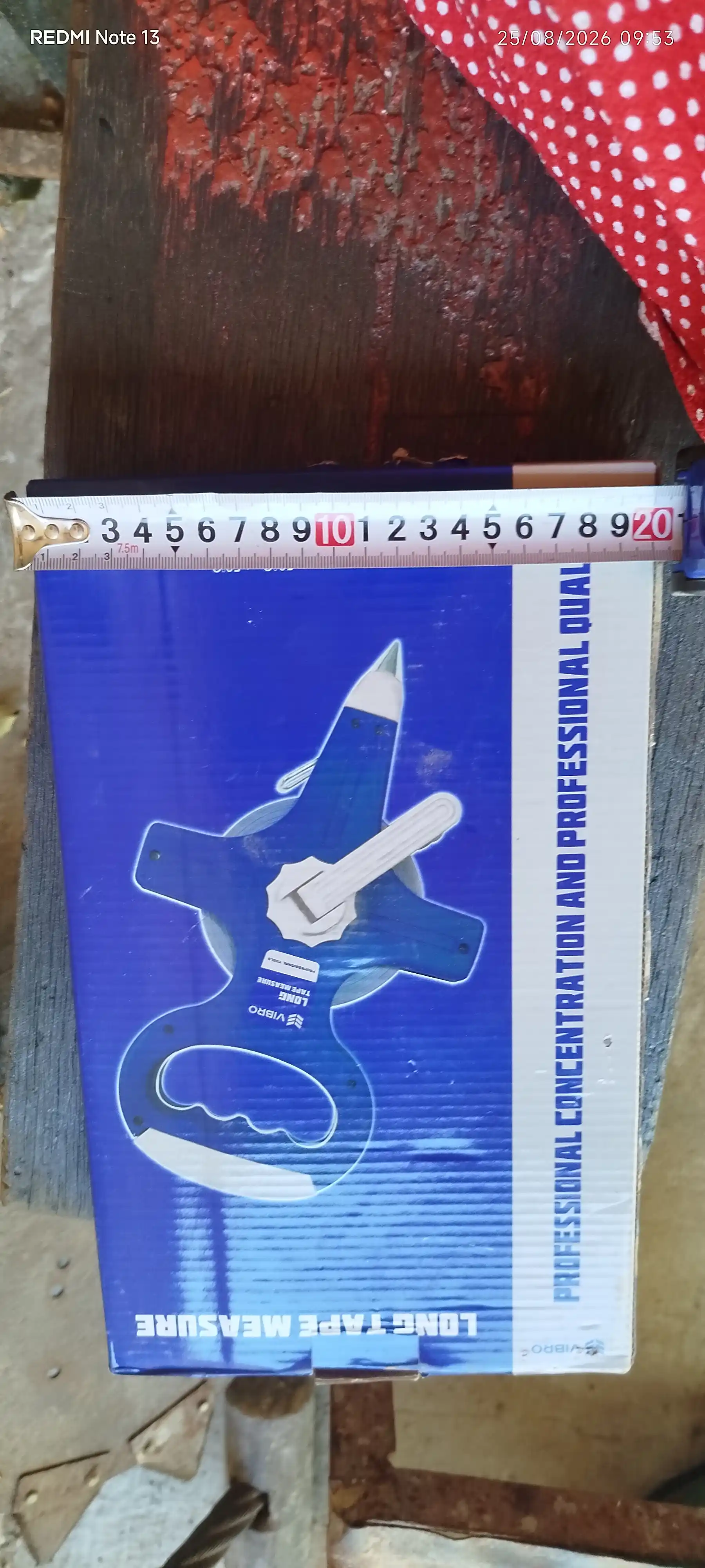 VIBRO o‘lchov lenta
