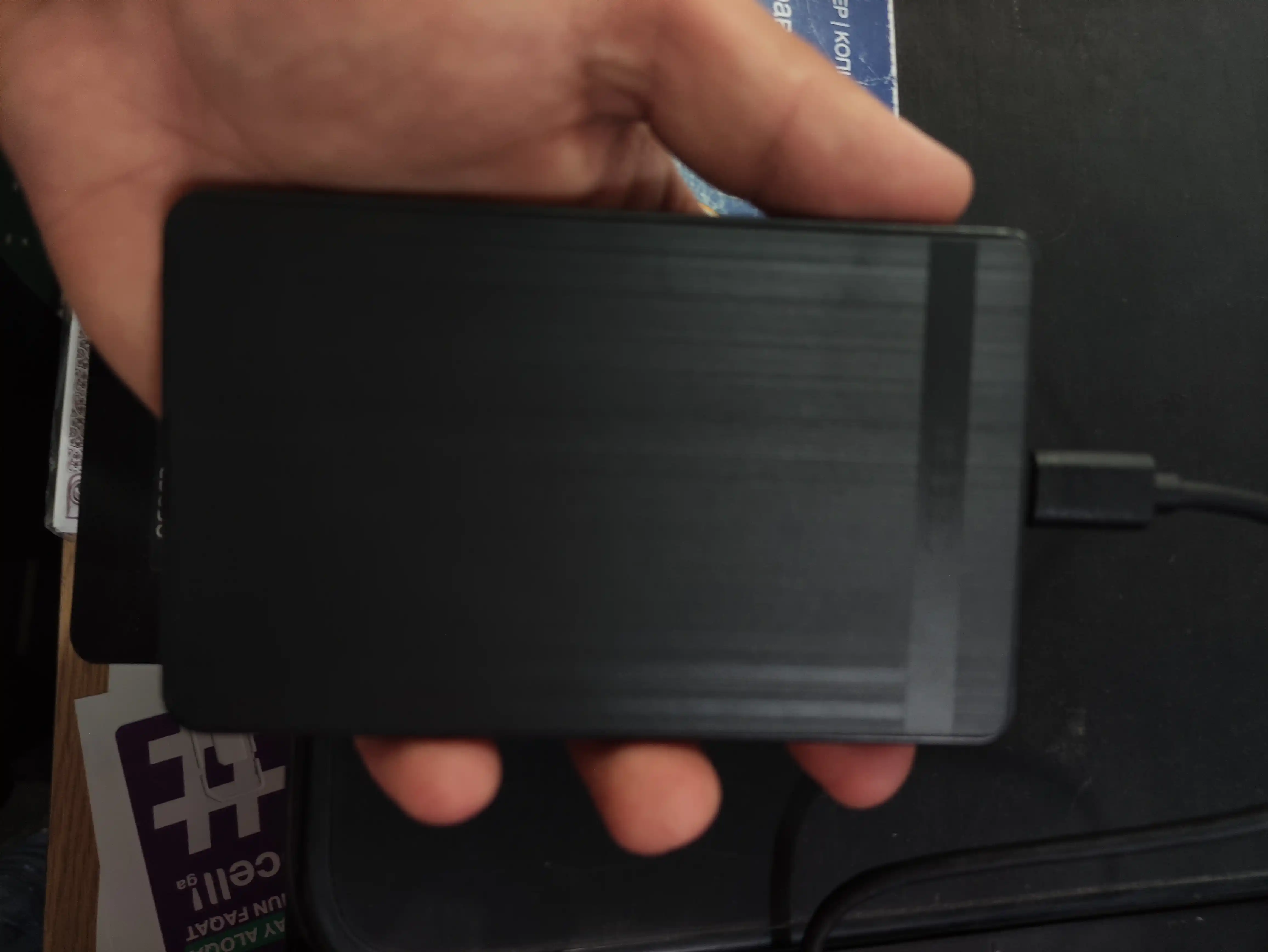 2.5" HDD/SSD tashqi qattiq disk korpusi, USB 3.0, SATA, External Case
