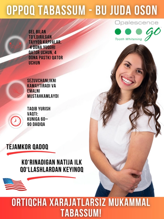 Oqartiruvchi gel Opalescence GO