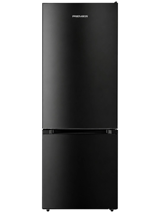 Muzlatgich Premier PRM-315BFSF/DI, 315 l, ikki kamerali, qora rang, No Frost - 