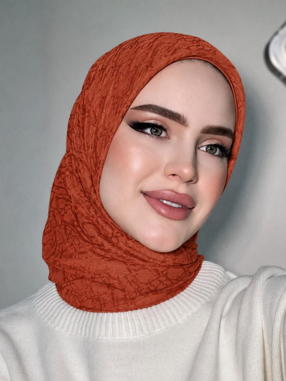 Женский платок Dior 90×90 см - 