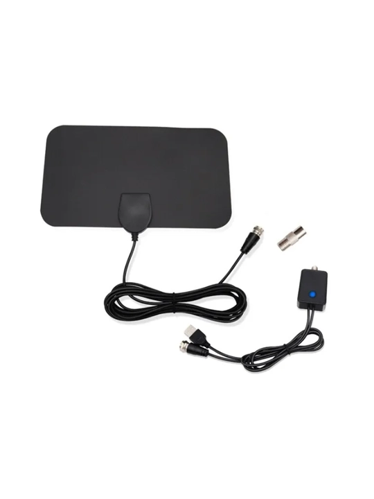 Xona uchun raqamli TV antenna DVB-T2 3 m kabel bilan