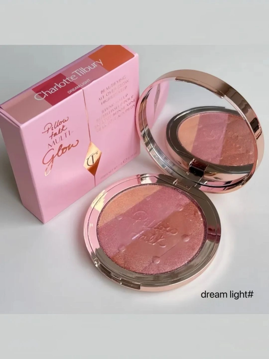 Charlotte Tilbury Pillow Talk Multi-Glow – Многофункциональный хайлайтер для лица, 7 г