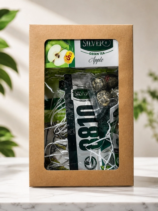 Sovg'ali premium choylar to'plami, premium box, ko'k choy, sovg'a uchun to'g'ri tanlov