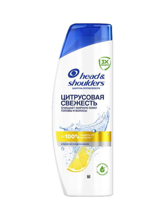 Head & Shoulders Шампунь против перхоти Цитрусовая свежесть 360 мл