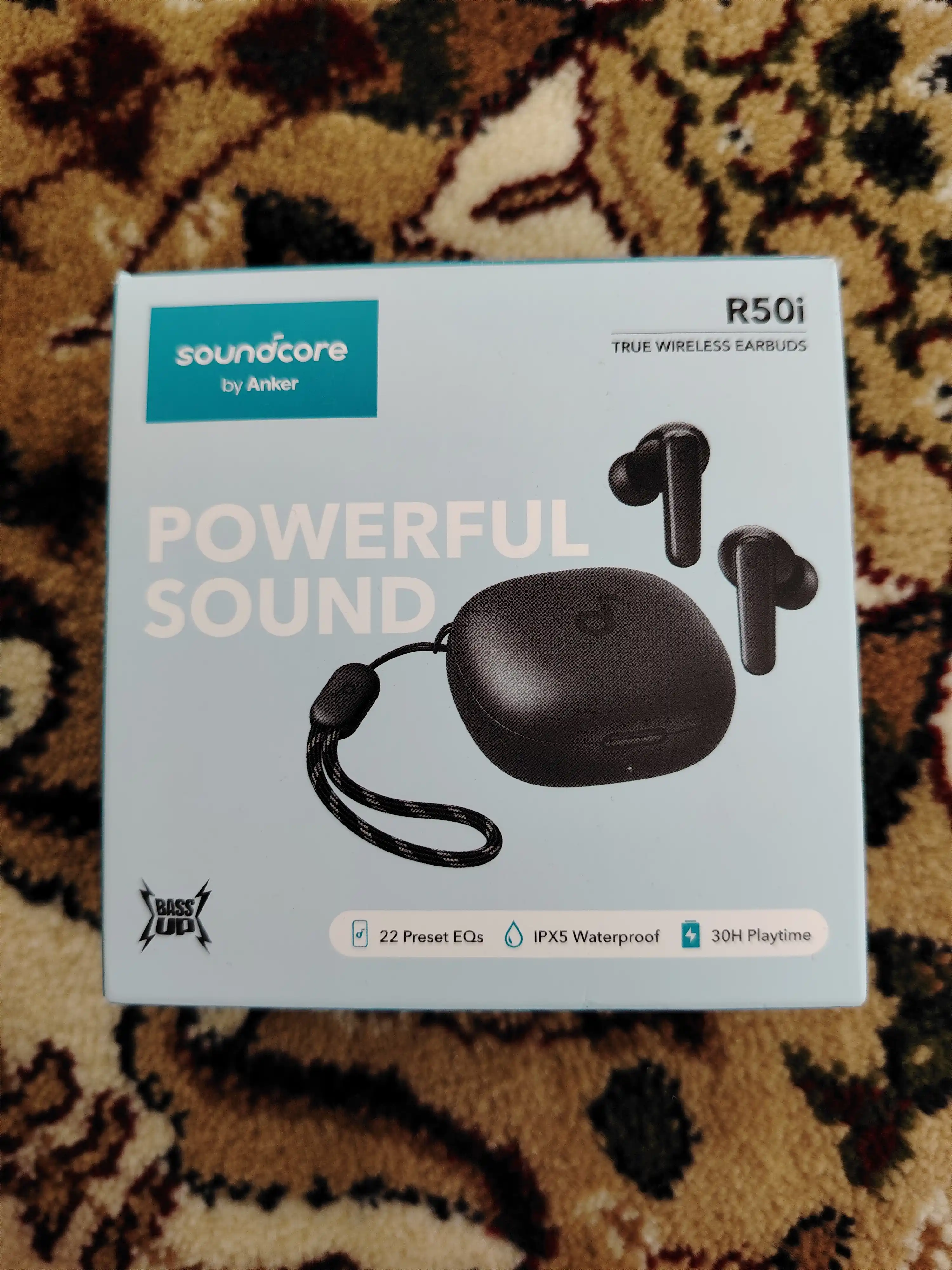 Simsiz quloqchinlar Anker Soundcore R50i AI ENC, Game Mode va shnuri bilan, global versiya