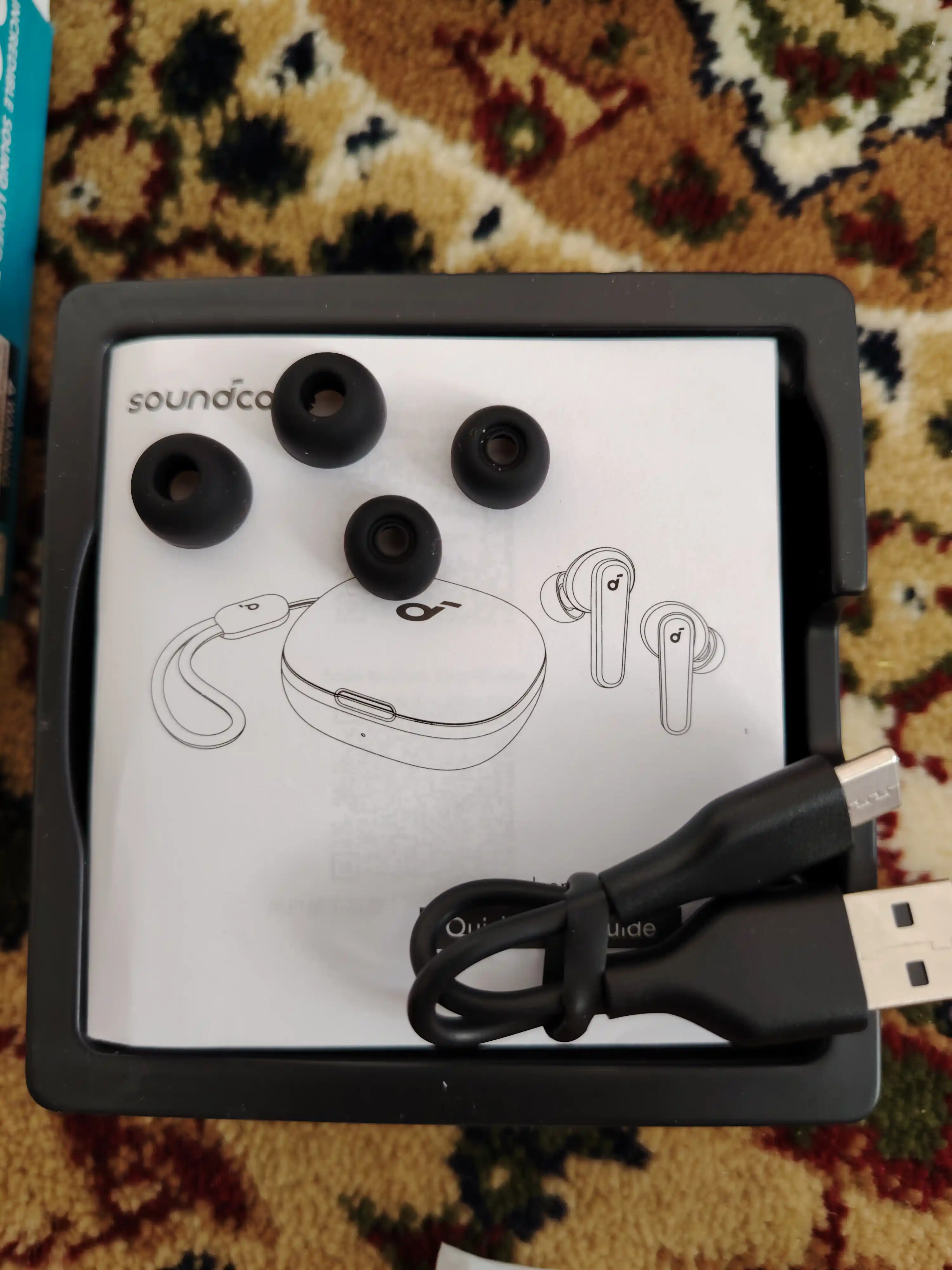Simsiz quloqchinlar Anker Soundcore R50i AI ENC, Game Mode va shnuri bilan, global versiya