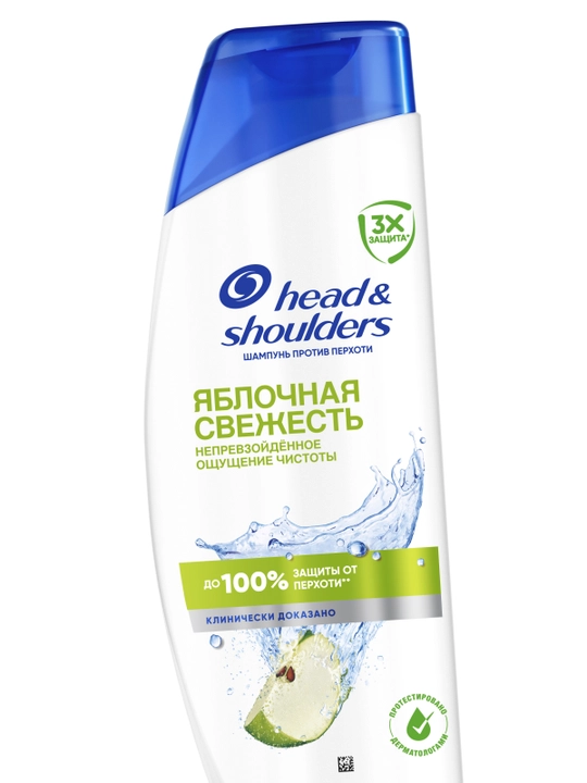 Head & Shoulders Шампунь против перхоти, Яблочная свежесть, 360 мл