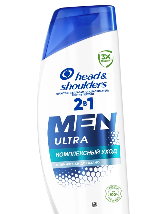 Head & Shoulders Шампунь-бальзам 2 в 1 против перхоти Комплексный уход 360 мл