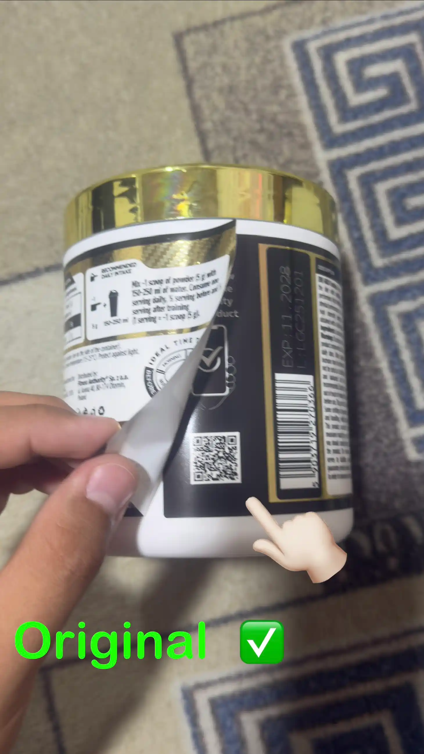 Креатин моногидрат "Kevin Levrone Gold Creatine", без вкуса, 300 г, 60 порций