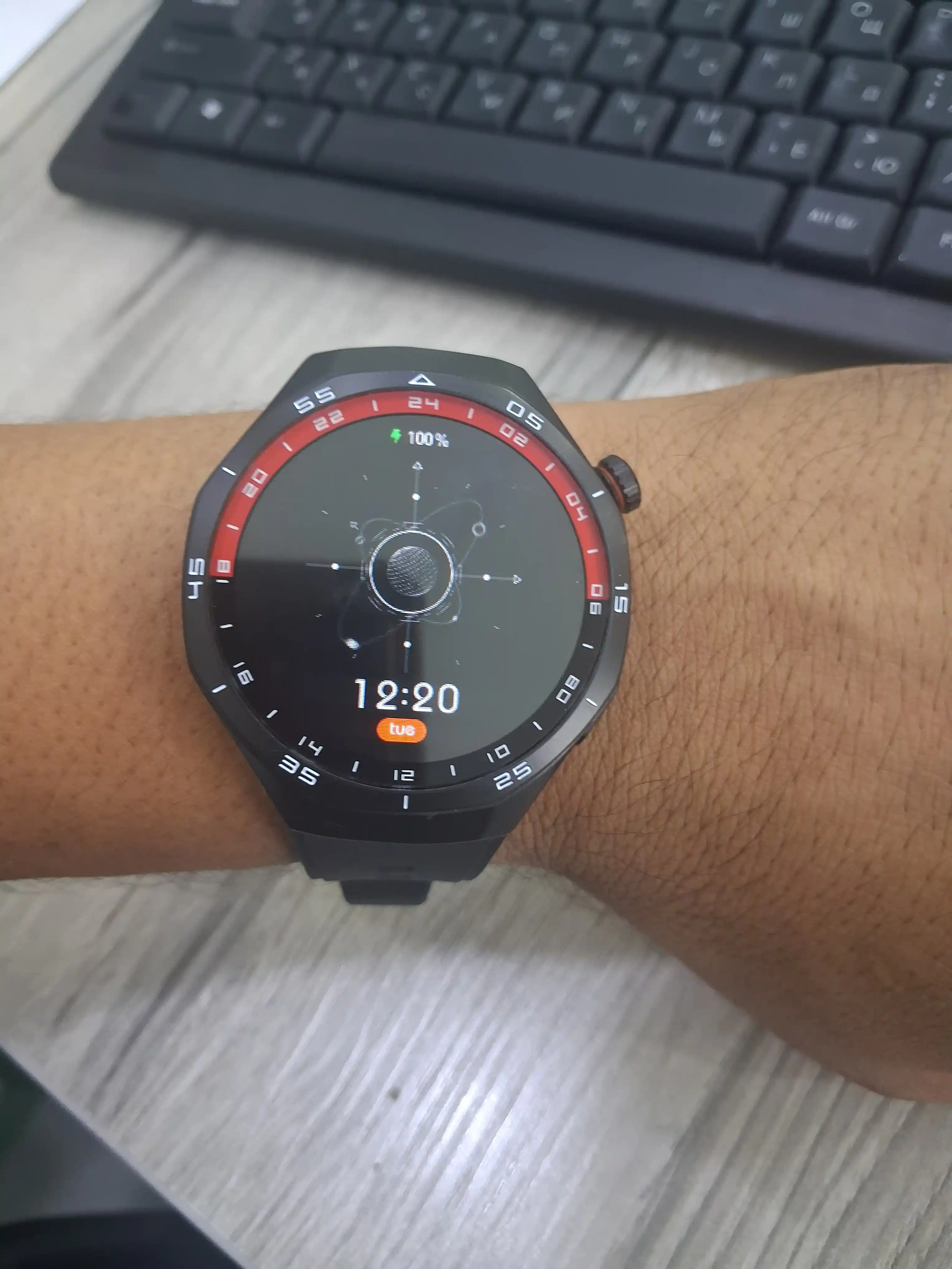 Smart Watch GT 5 Pro, iOS va Android uchun, simsiz quvvatlash