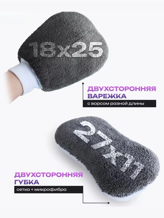 Набор инструментов для мойки автомобиля