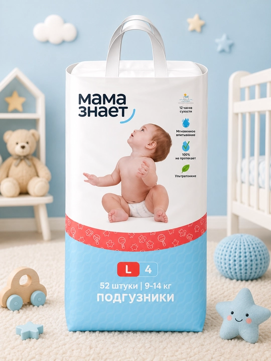 Mama Znayet — bolalar uchun Premium gipoallergen tagliklar - 